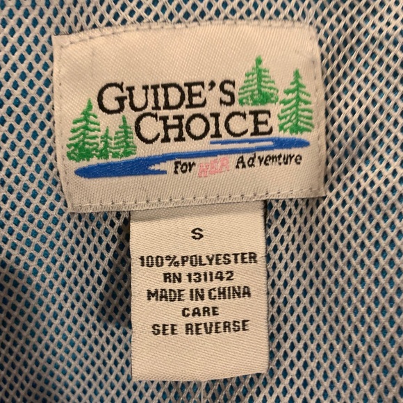 Guide’s Choice Size Small Blue Shirt NWT - Picture 3 of 5